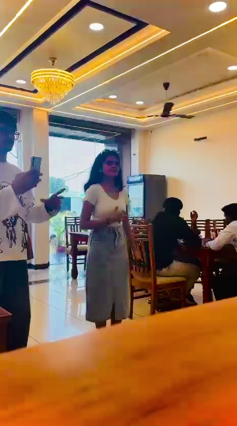 Lively atmosphere inside Hotel Kamala restaurant with dining guests